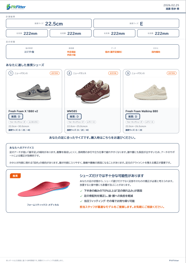 PDFレポート